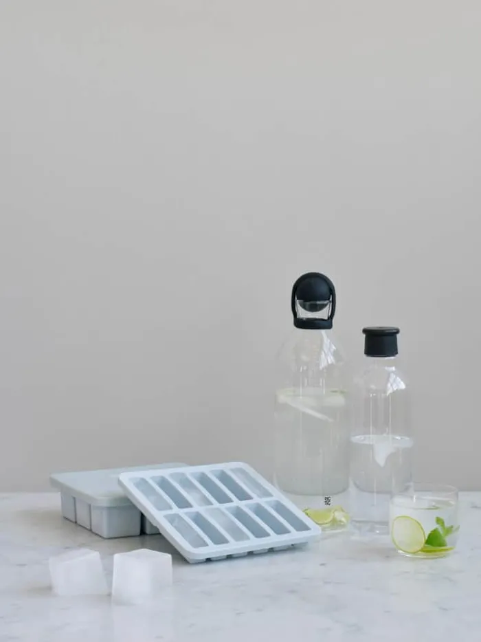 Rig-Tig Freeze-It Isterningebakke L 19 x B 19 x H 5,2 cm - Silikone/plastik - Lyseblå