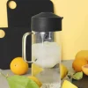 Rig-Tig Pip Serveringskande 1,4 liter - Silikone/borosilikatglas - Sort