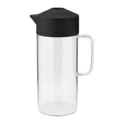 Rig-Tig Pip Serveringskande 1,4 liter - Silikone/borosilikatglas - Sort