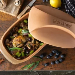 Römertopf Culinario Stegeso 2,5 liter - Ler - Natur