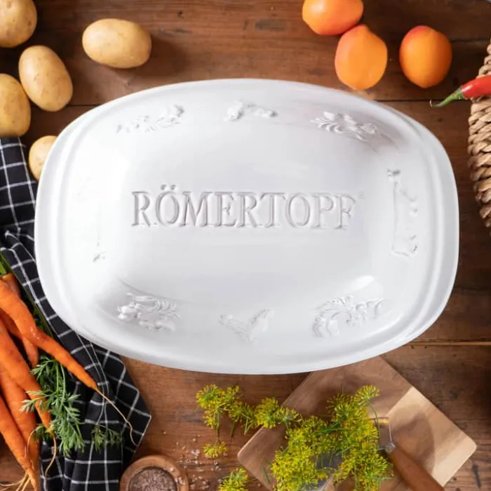 Römertopf Rustico Stegeso 5 liter - Ler - Natur