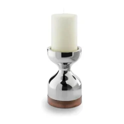 Robert Welch Limbrey Bloklysestage H 22 cm - Rustfrit stål