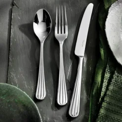 Robert Welch Palm Bright Bestiksæt - 56 dele 8 kuverter - Rustfrit stål - Blank