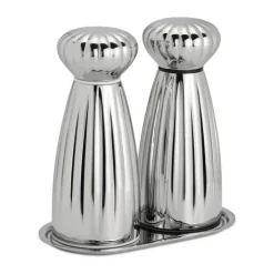 Robert Welch Palm Kværnsæt - 3 dele H 13 cm - Rustfrit stål - Spejlpoleret