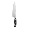 Robert Welch Professional Kokkekniv L 20 cm - Rustfrit stål/plastik - Sort