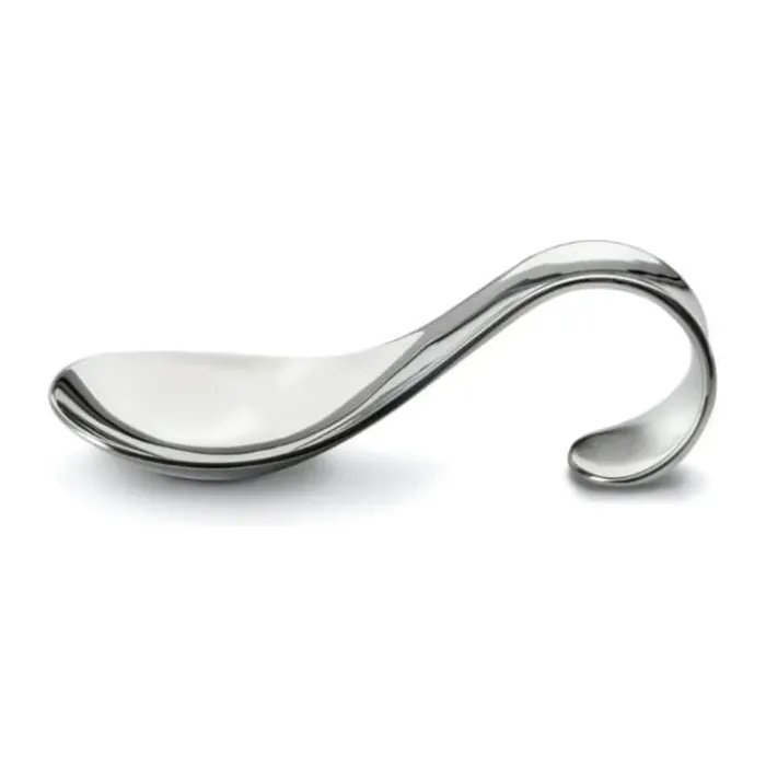 Robert Welch Radford Amuse Bouche Ske - 4 stk. L 9,9 cm - Rustfrit stål - Blank sølvfarvet