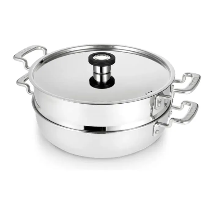 Robert Welch 317 Series Dampsæt - 2 stk. Ø 28 cm - Rustfritstål/aluminum