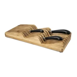 Robert Welch Signature Knivsæt - 4 dele L 16/14/10 cm - Bambus/rustfrit stål/ABS plastik - Natur