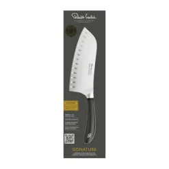 Robert Welch Signature Santokukniv L 17 cm - Rustfrit stål/plastik - Sort