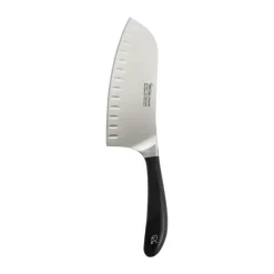 Robert Welch Signature Santokukniv L 17 cm - Rustfrit stål/plastik - Sort