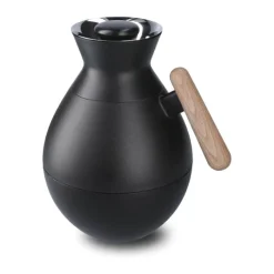 Rosendahl Stay warm Termokande 1 liter - Bøgetræ/plastik - Sort