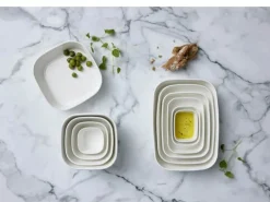 Rosti Modula Fad B 21,2 x L 30 cm - Porcelæn - Hvid