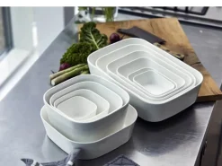 Rosti Modula Fad B 24 x L 24,3 cm - Porcelæn - Hvid