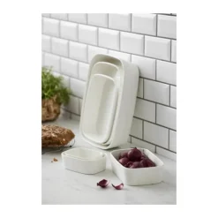 Rosti Modula Fad B 25 x L 35 cm - Porcelæn - Hvid