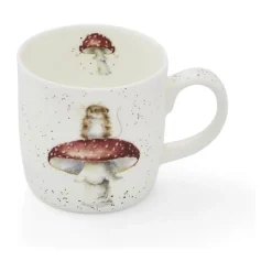 Royal Worcester Wrendale Krus - He's a fun-gi 31 cl - Benporcelæn - Multifarvet