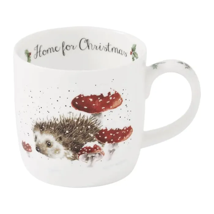 Royal Worcester Wrendale Krus - Home for xms 31 cl - Benporcelæn - Multifarvet