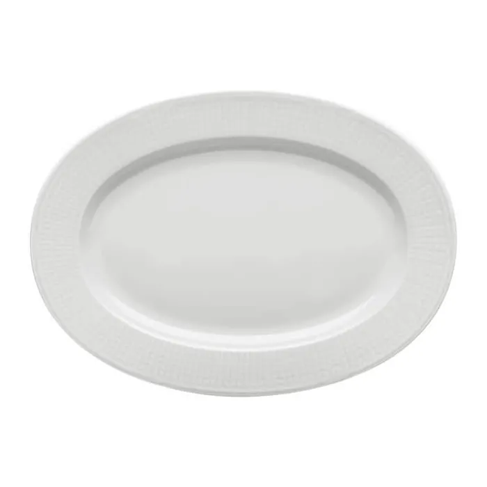 Rörstrand Swedish Grace Fad Ø 32 cm - Porcelæn - Snehvid