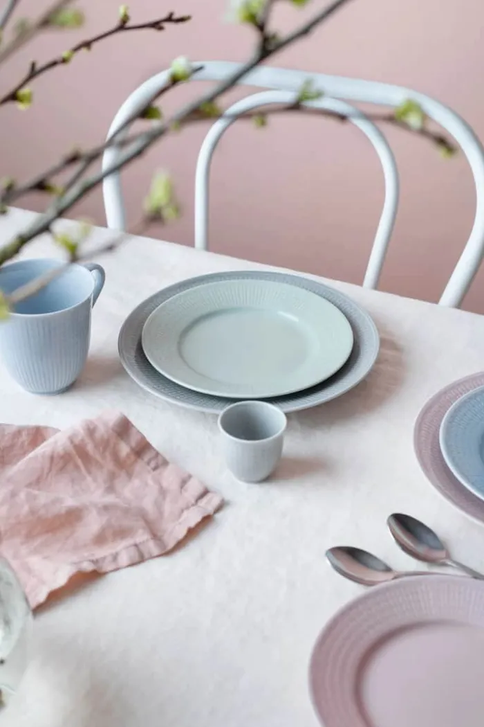 Rörstrand Swedish Grace Kagetallerken Ø 17 cm - Porcelæn - Enggrøn