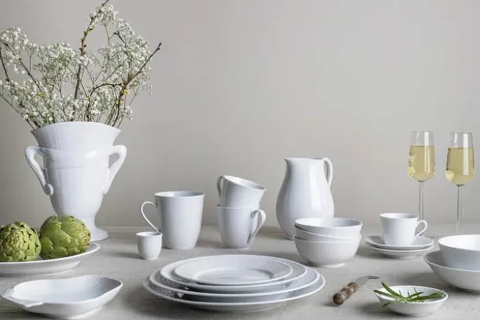 Rörstrand Swedish Grace Serveringsskål 1,7 liter - Porcelæn - Snehvid