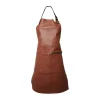 Ørskov Copenhagen Gourmet Forklæde B 85 x L 55 cm - Læder - Cognac