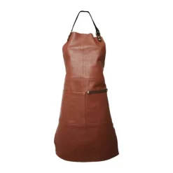 Ørskov Copenhagen Gourmet Forklæde B 85 x L 55 cm - Læder - Cognac