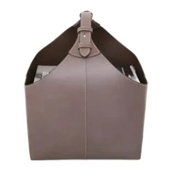 Ørskov Copenhagen Magasinholder H 37 x B 32 x L 36 cm - Læder - Elephant
