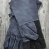 RÖSLE Grillhandske - 2 stk. Læder/bomuld/polyester - Grå