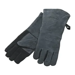 RÖSLE Grillhandske - 2 stk. Læder/bomuld/polyester - Grå