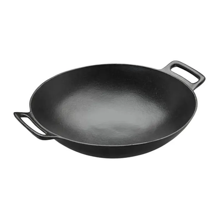 RÖSLE Vario Wok Ø 38 cm - Støbejern - Sort