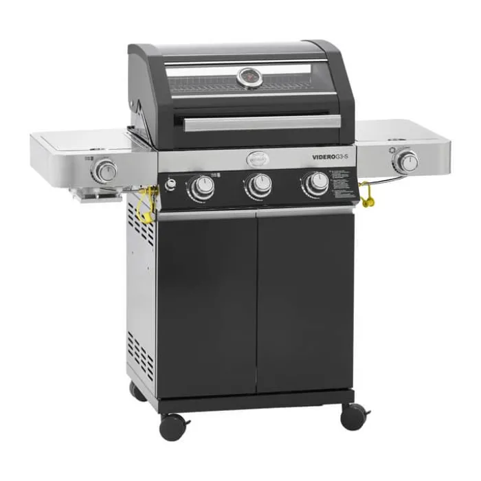 RÖSLE Videro G3-S Gasgrill Grillareal: B 60 × D 45 cm - 3 brændere