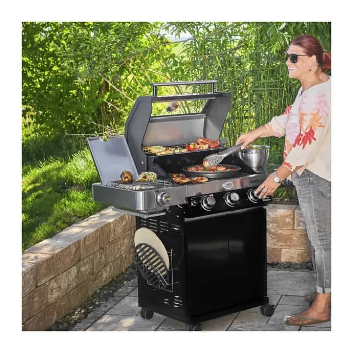 RÖSLE Videro G3-S Gasgrill Grillareal: B 60 × D 45 cm - 3 brændere