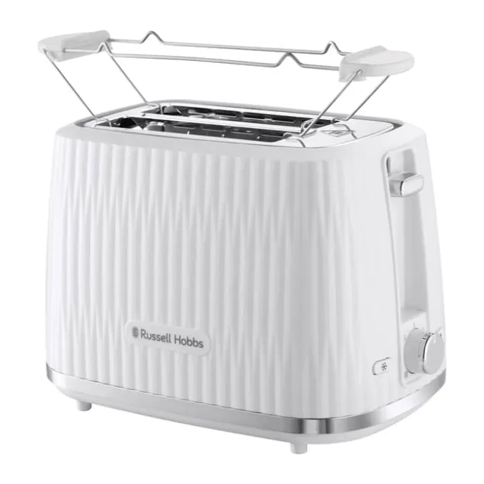 Russell Hobbs Eden Brødrister 800 watt - 2 skiver - Hvid