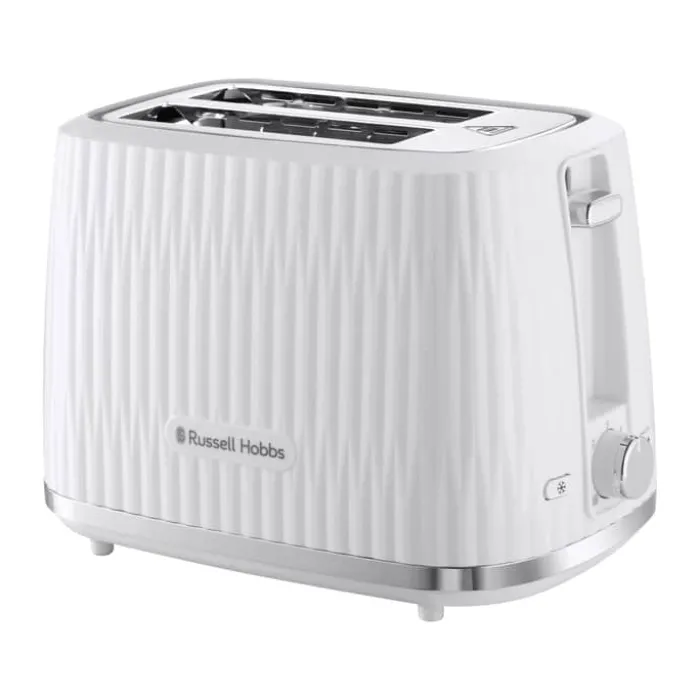 Russell Hobbs Eden Brødrister 800 watt - 2 skiver - Hvid