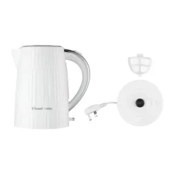 Russell Hobbs Eden Elkedel 1,7 liter - 2400 Watt - Hvid