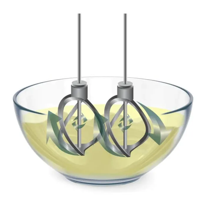 Russell Hobbs Swirl Håndmixer 350 Watt - 5 hastigheder + turbo-funktion - Inkl. tilbehør