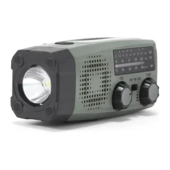 Safly Aktivt Liv Nød-radio B 16,3 x H 5,5 x L 6,5 cm - Plastik - Grøn