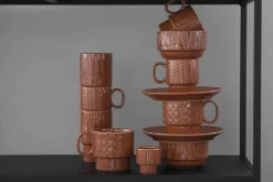 Sagaform Coffee & More Kop 40 cl - Stentøj - Terrakotta
