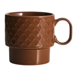 Sagaform Coffee & More Kop 40 cl - Stentøj - Terrakotta