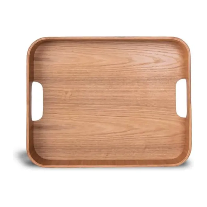 Sagaform Hanna Serveringsbakke B 28 x L 35 cm - Egetræ - Natur