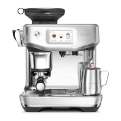 Sage Barista Touch™ Impress Espressomaskine SES 882 BSS 2 kopper - 8 programmer - Mælkeskummer