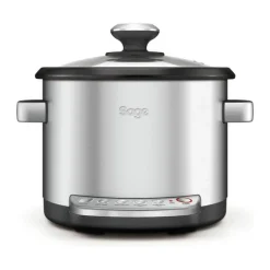 Sage Multicooker Risotto Plus Riskoger 3,7 liter - Automatisk sluk - Sølvfarvet