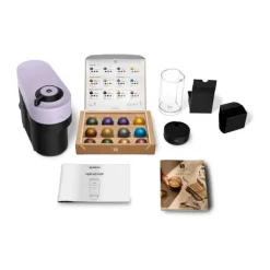 Sage Nespresso Vertuo Pop+ Deluxe Kapsel Kaffemaskine 1,1 liter - 1260 watt - 6 programmer