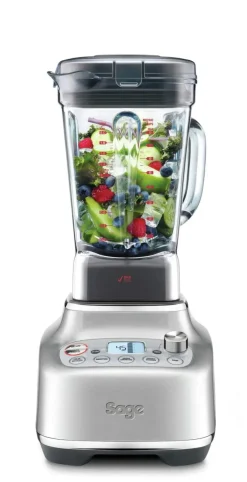Sage Super Q Blender 2 liter - 5 programmer - Sølvfarvet