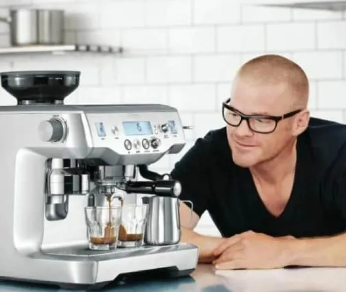Sage The Oracle Espressomaskine BES980 2 kopper - 40 kværnindstillinger - Mælkeskummer - Stål