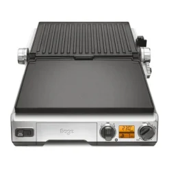 Sage The Smart Grill 2400 Watt - Autosluk - Sølvfarvet