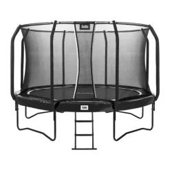 Salta First Class Trampolin Ø 366 cm - Stål/Polyester - Sort