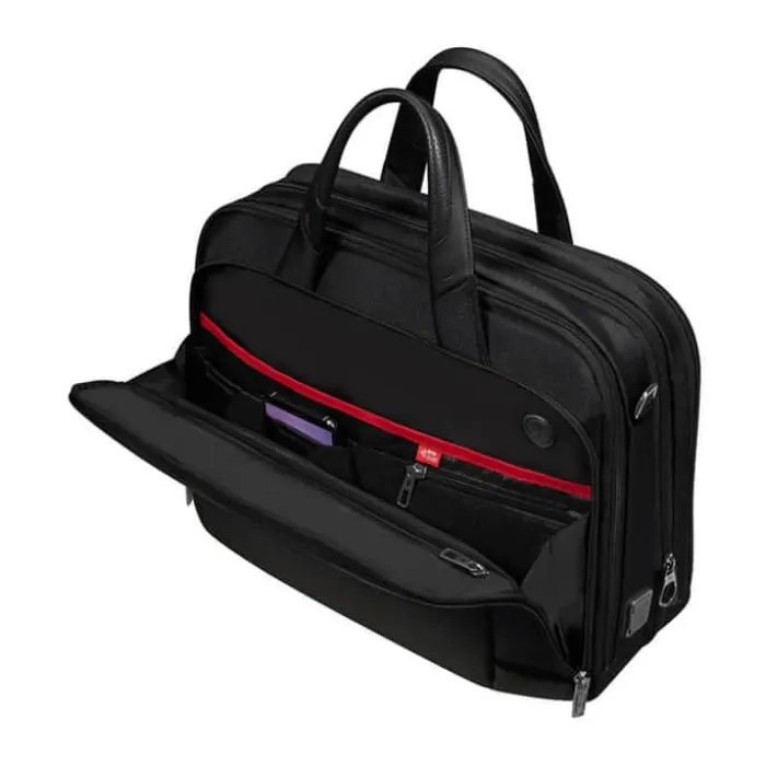 Samsonite Pro DLX6 Computertaske Passer til 17,3" - Polyester - Sort