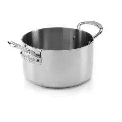 Samuel Groves Gryde m. låg 3 liter - Stål - Sølvfarvet