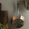 Samuel Groves Stegepande Ø 20 cm - Stål - Kobberbelagt