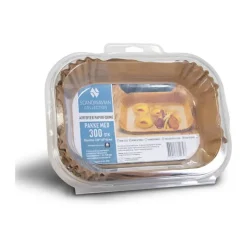 Scandinavian Collection Papirform til airfryer - 300 stk. B 15,5 x L 21 cm - Papir